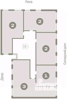 3-к квартира, вторичка, 91м2, 5/8 этаж