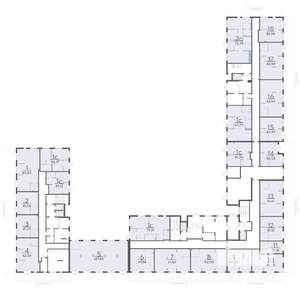 2-к квартира, вторичка, 76м2, 1/17 этаж