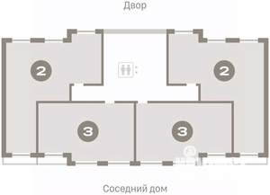 3-к квартира, вторичка, 109м2, 6/7 этаж