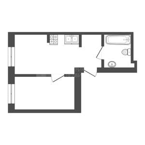 1-к квартира, вторичка, 25м2, 5/25 этаж