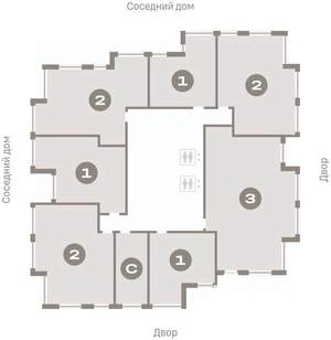 Студия квартира, вторичка, 25м2, 11/16 этаж