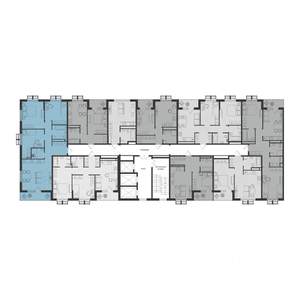 3-к квартира, строящийся дом, 80м2, 21/25 этаж