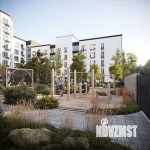 2-к квартира, строящийся дом, 57м2, 3/8 этаж