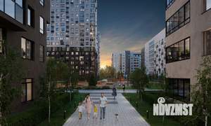 1-к квартира, строящийся дом, 46м2, 9/15 этаж
