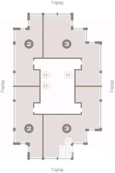 3-к квартира, вторичка, 130м2, 24/25 этаж
