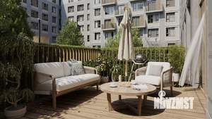 1-к квартира, вторичка, 40м2, 6/9 этаж