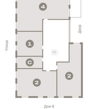 3-к квартира, вторичка, 135м2, 2/16 этаж