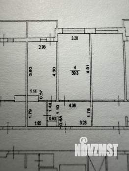 1-к квартира, вторичка, 39м2, 1/16 этаж