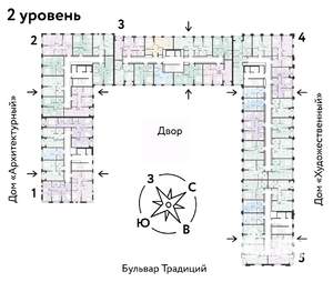 2-к квартира, вторичка, 37м2, 2/15 этаж