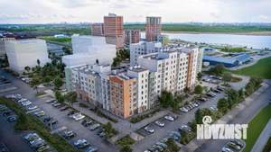 2-к квартира, строящийся дом, 56м2, 1/8 этаж