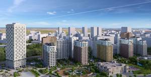 2-к квартира, вторичка, 55м2, 7/18 этаж