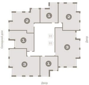 3-к квартира, вторичка, 181м2, 15/16 этаж