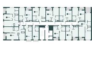 1-к квартира, сданный дом, 34м2, 14/14 этаж