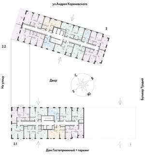 3-к квартира, вторичка, 102м2, 12/13 этаж