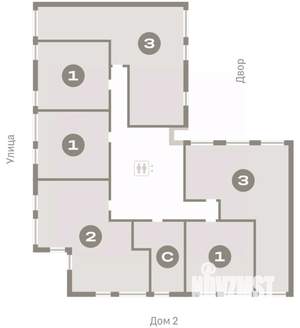 2-к квартира, вторичка, 93м2, 5/9 этаж