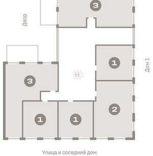 2-к квартира, вторичка, 108м2, 2/11 этаж