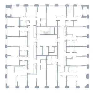 3-к квартира, вторичка, 56м2, 5/25 этаж