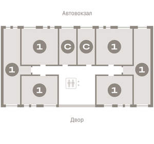 Студия квартира, вторичка, 20м2, 5/17 этаж