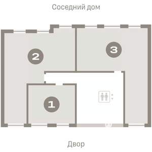 3-к квартира, вторичка, 85м2, 6/9 этаж