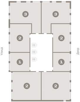 2-к квартира, вторичка, 92м2, 10/25 этаж