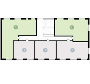 1-к квартира, сданный дом, 72м2, 6/8 этаж