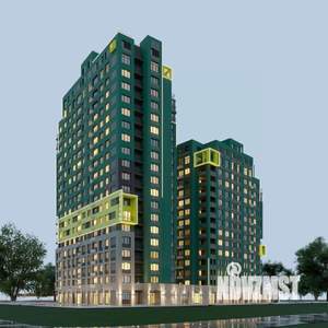 1-к квартира, строящийся дом, 36м2, 10/19 этаж
