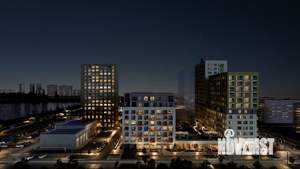 1-к квартира, вторичка, 45м2, 2/17 этаж