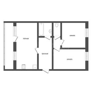3-к квартира, вторичка, 89м2, 3/14 этаж