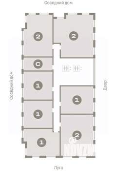 1-к квартира, вторичка, 46м2, 11/17 этаж