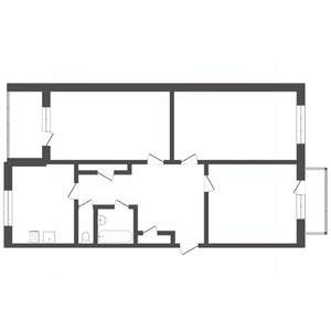 3-к квартира, вторичка, 77м2, 4/5 этаж