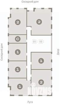 2-к квартира, вторичка, 75м2, 12/17 этаж