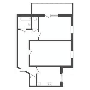 2-к квартира, вторичка, 53м2, 6/9 этаж