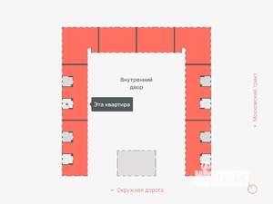 1-к квартира, вторичка, 34м2, 1/14 этаж