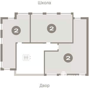 2-к квартира, вторичка, 126м2, 8/8 этаж