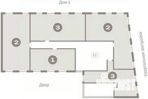 2-к квартира, вторичка, 98м2, 3/10 этаж