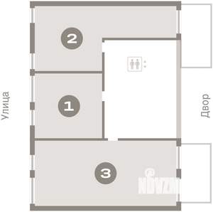 2-к квартира, вторичка, 91м2, 2/25 этаж
