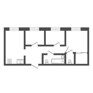 4-к квартира, вторичка, 79м2, 10/10 этаж