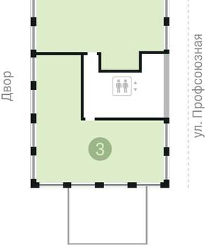 3-к квартира, вторичка, 169м2, 7/11 этаж