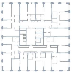 4-к квартира, вторичка, 77м2, 5/25 этаж