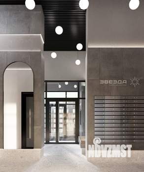 1-к квартира, строящийся дом, 38м2, 7/19 этаж