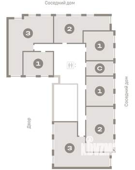 3-к квартира, вторичка, 82м2, 2/9 этаж