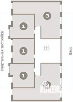 1-к квартира, вторичка, 43м2, 5/10 этаж