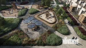 1-к квартира, вторичка, 64м2, 1/24 этаж