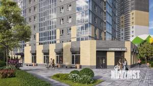 2-к квартира, строящийся дом, 62м2, 23/23 этаж