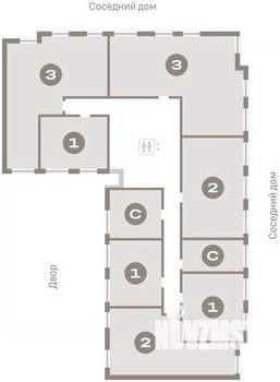 1-к квартира, вторичка, 40м2, 6/17 этаж