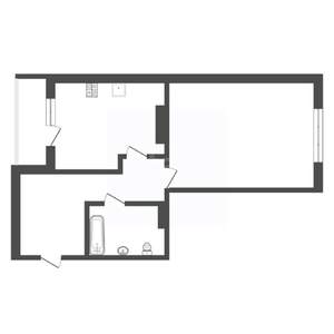 1-к квартира, вторичка, 39м2, 13/16 этаж