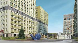 1-к квартира, вторичка, 56м2, 7/17 этаж