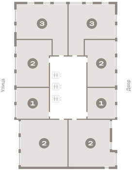 3-к квартира, вторичка, 82м2, 5/25 этаж