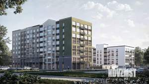 2-к квартира, строящийся дом, 75м2, 4/8 этаж