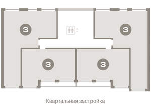 3-к квартира, вторичка, 118м2, 7/9 этаж
